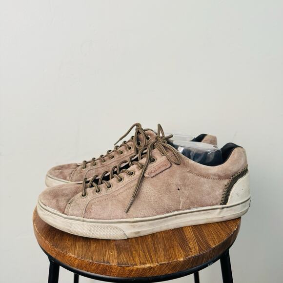 Columbia Vulc Camp 4 Brown Leather Sneakers Men’s Size 11 - Picture 1 of 12